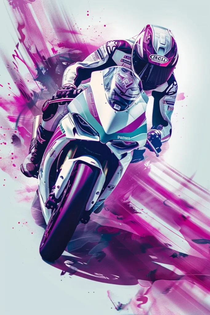 azzeddine128 motor gp sport poster using white purple and blue a05ca13d 1c6c 4023 9a4a c388d1ce3189 Streamisly.org